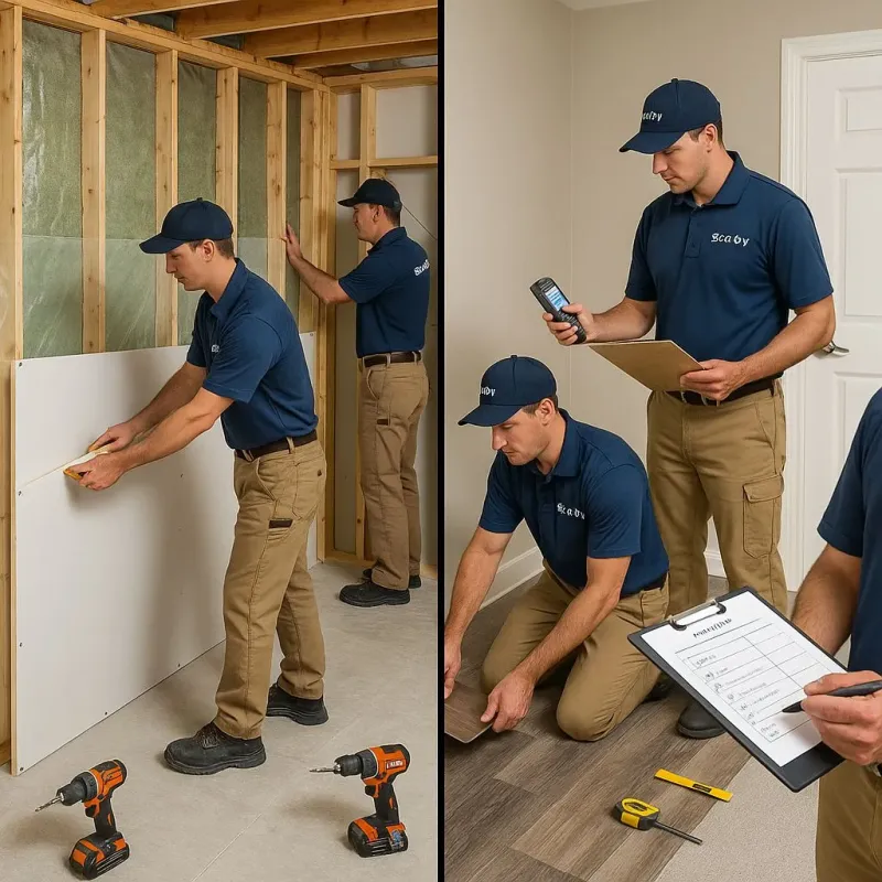 Repairs and Reconstruction process in Milledgeville, GA